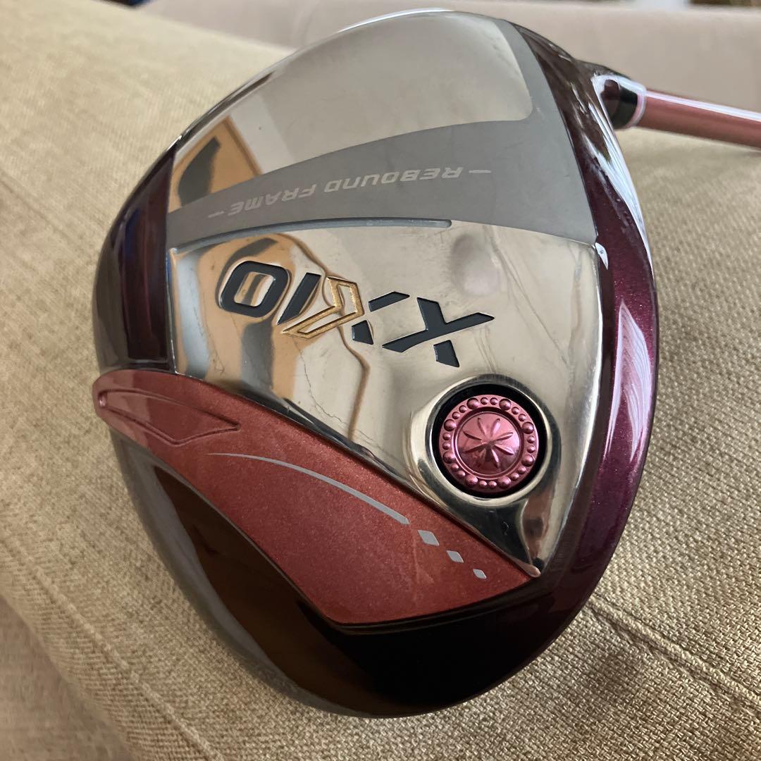 【美品】XXIO13レディースボルドー ドライバー12.5° 9W 26°セット