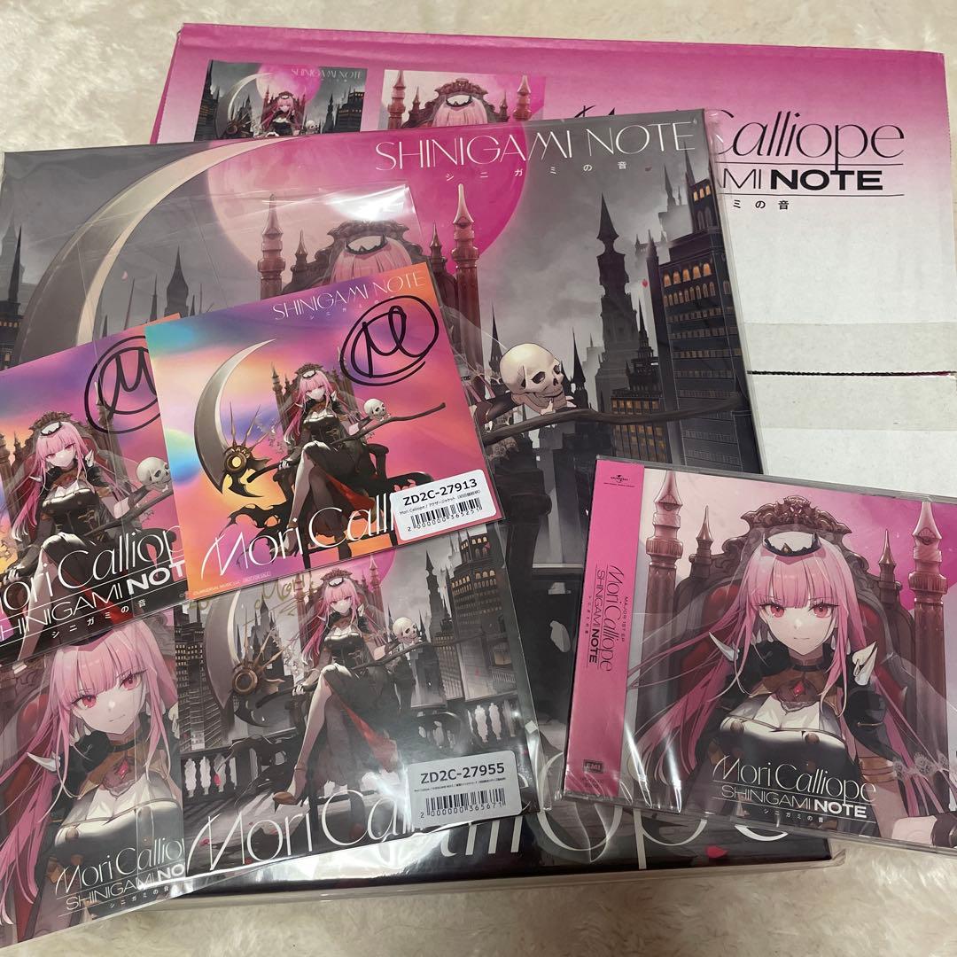 ホロライブ 森カリオペ 直筆サイン入り 初回生産限定 LPサイズ盤