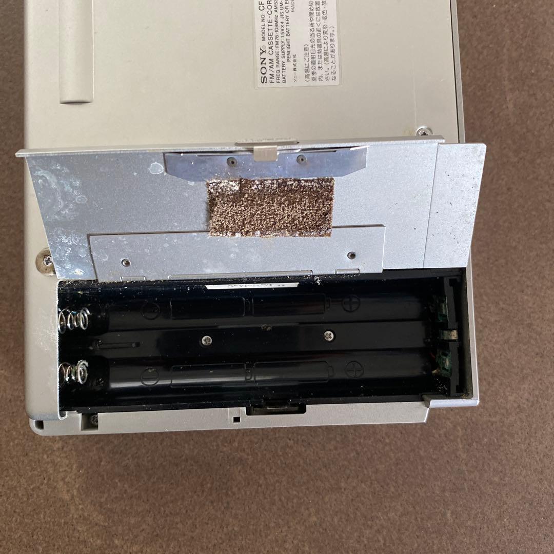SONY CFM-800 ポータブルラジオカセットレコーダー