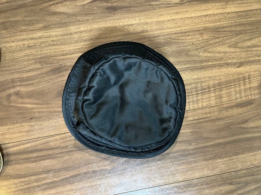 ポータービームス帽子バケットハットタンカー黒ブラックPORTER BEAMS吉田