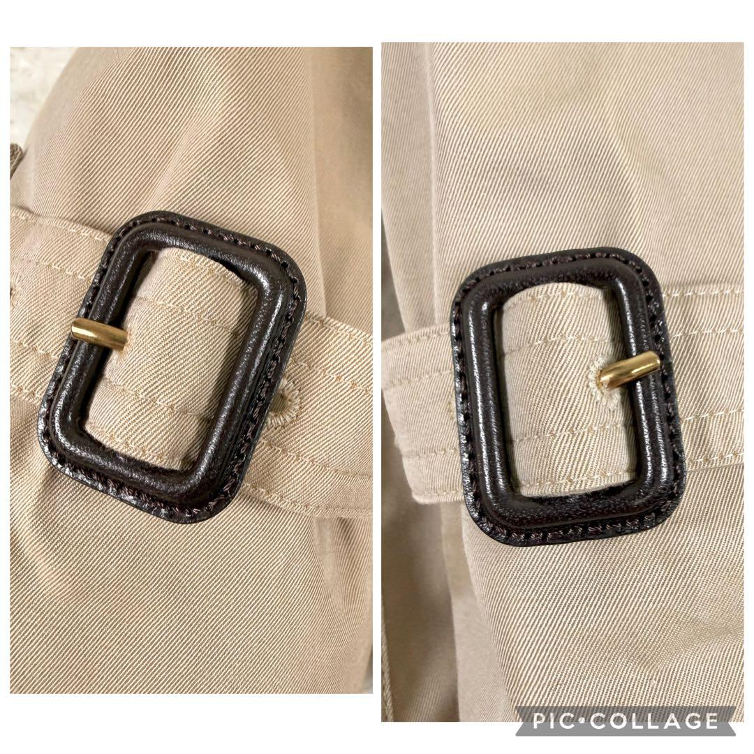 大きい バーバリー ケンジントン トレンチコート ロング メガチェック XL