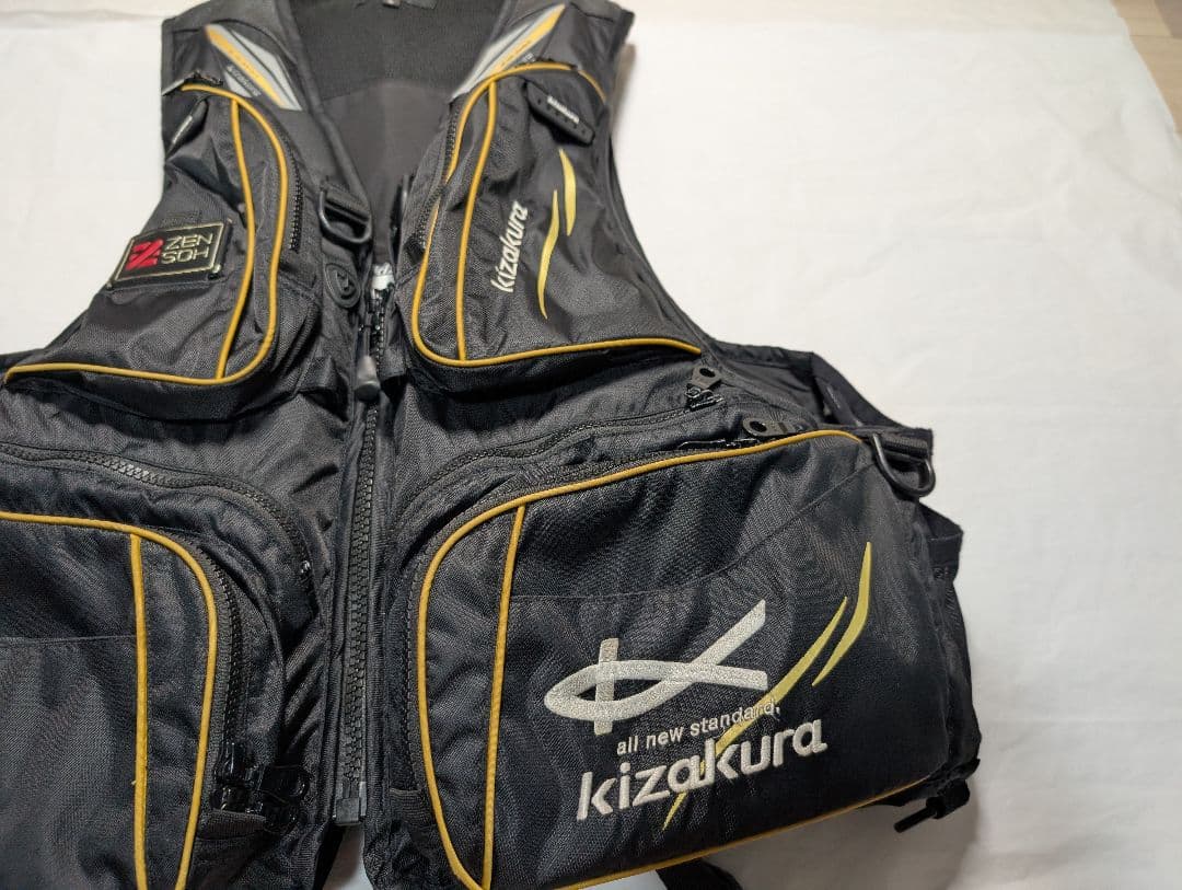 キザクラ 管486GP ライフジャケット フローティングベスト　ZEN SOH