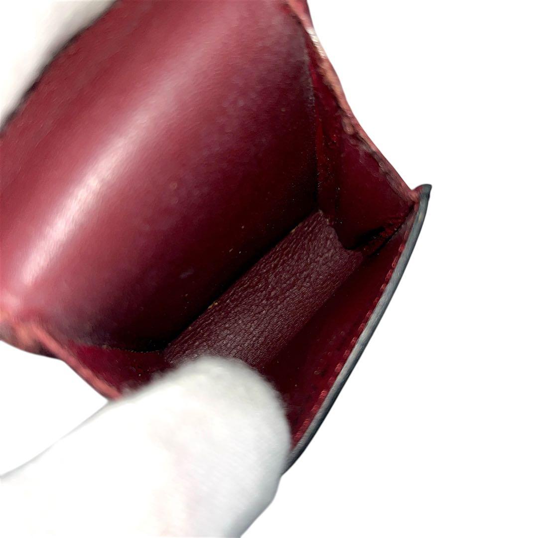 【美品】 Cartier カルティエ シガレットケース　黒　ブラック　レザー