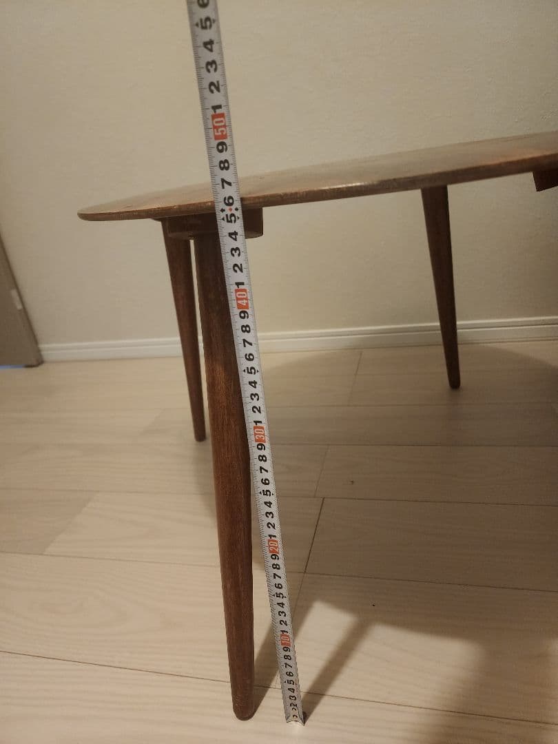 ZARA  ザラホーム ベベル ウッドテーブル 70 x 46 x 60