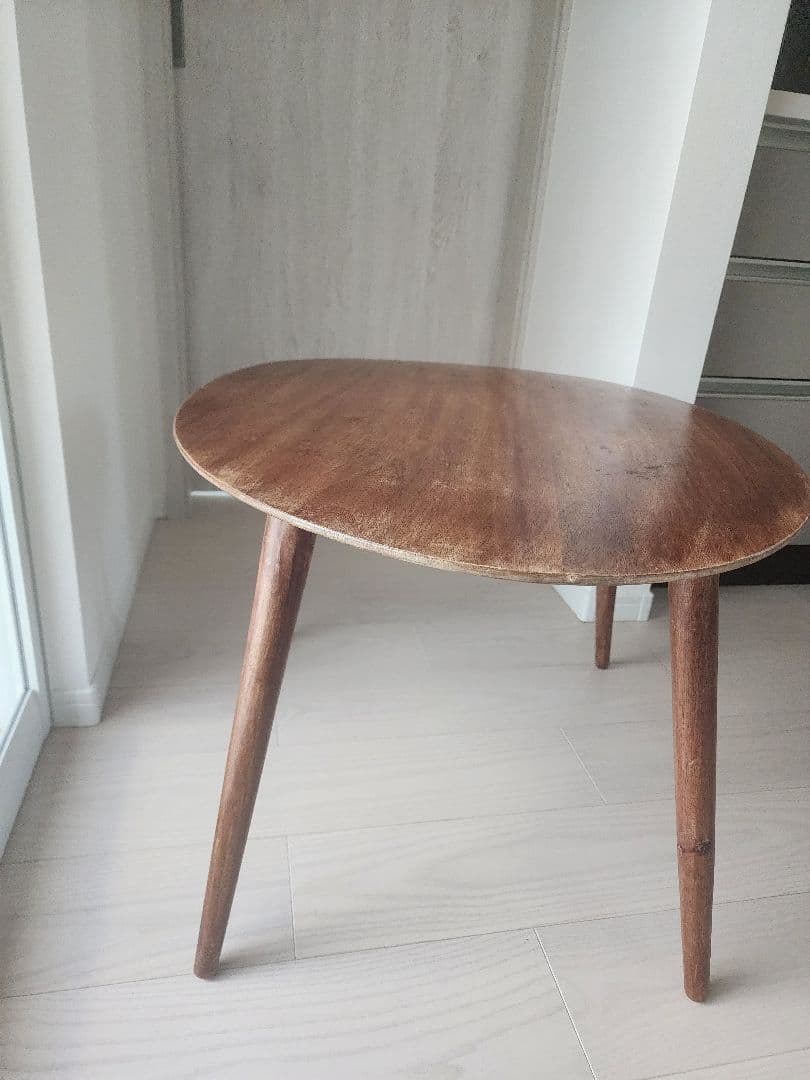 ZARA  ザラホーム ベベル ウッドテーブル 70 x 46 x 60