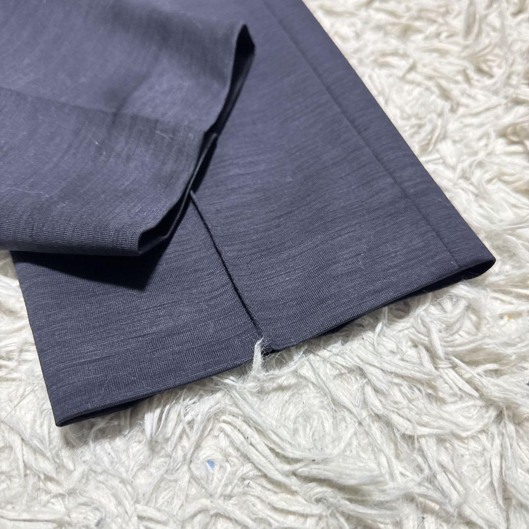 《美品》AOURE アウール セットアップ XL ネイビー 極ストレッチ 軽量