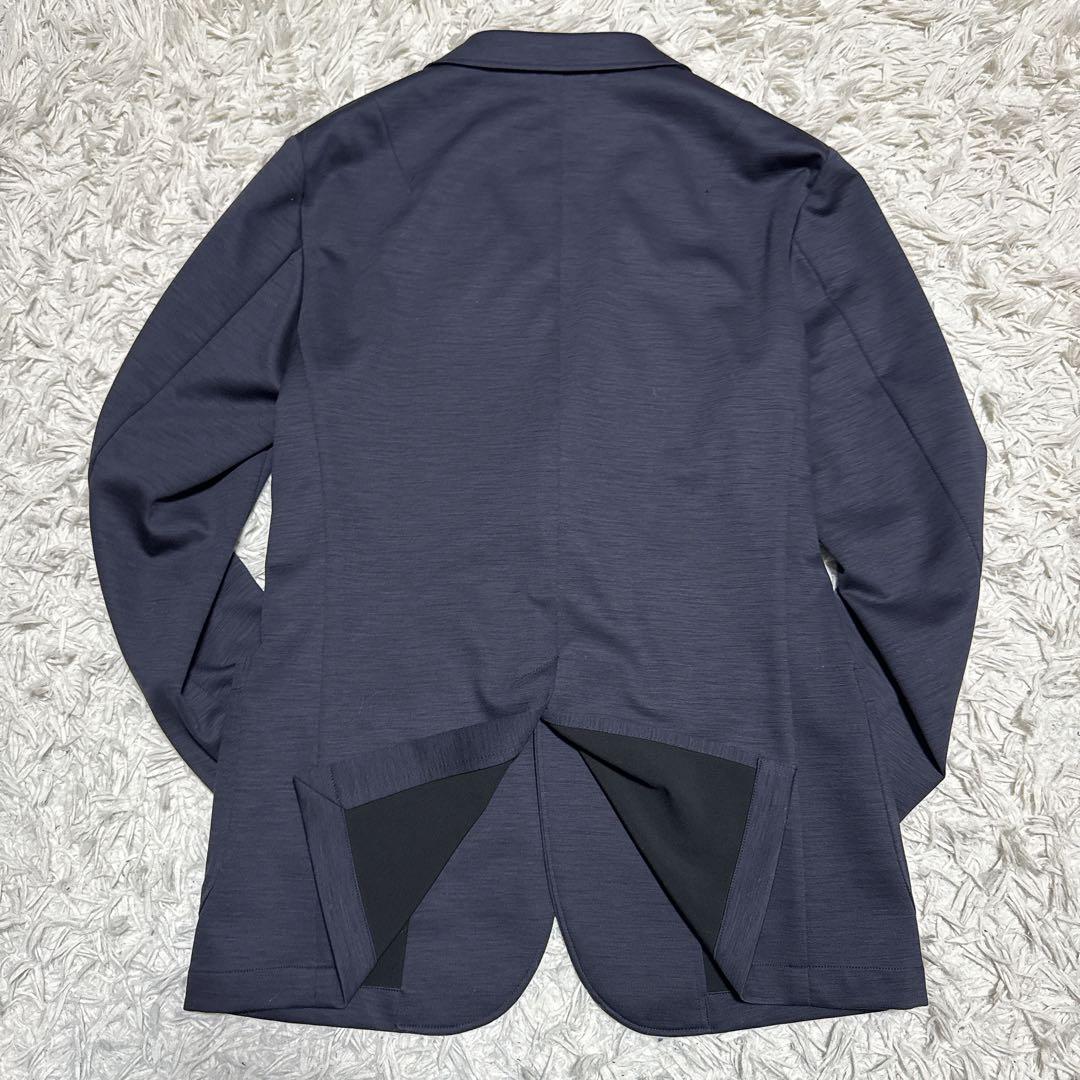 《美品》AOURE アウール セットアップ XL ネイビー 極ストレッチ 軽量