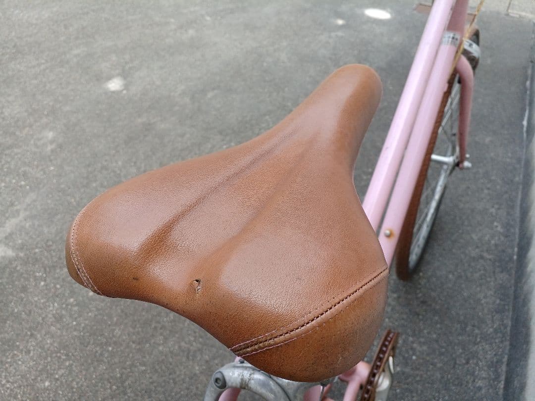 tokyobike bisou★スタッガードフレーム★7段変速★カラー:モモ