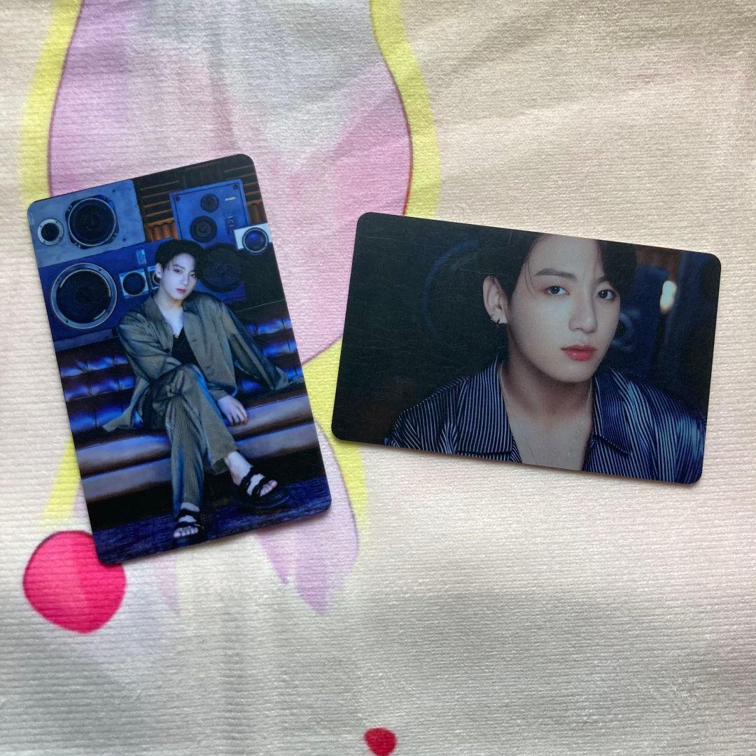 BTS BE 未公開 ラキドロ 韓国限定 ジョングクトレカ 2枚