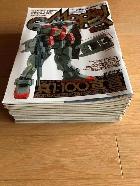 月刊モデルグラフィックス　2000年1月号ー2000年12月号 d176y14