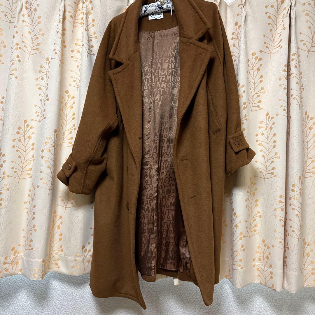 値下げしました！ 　Naptime コート Nissy ダブルブレスト