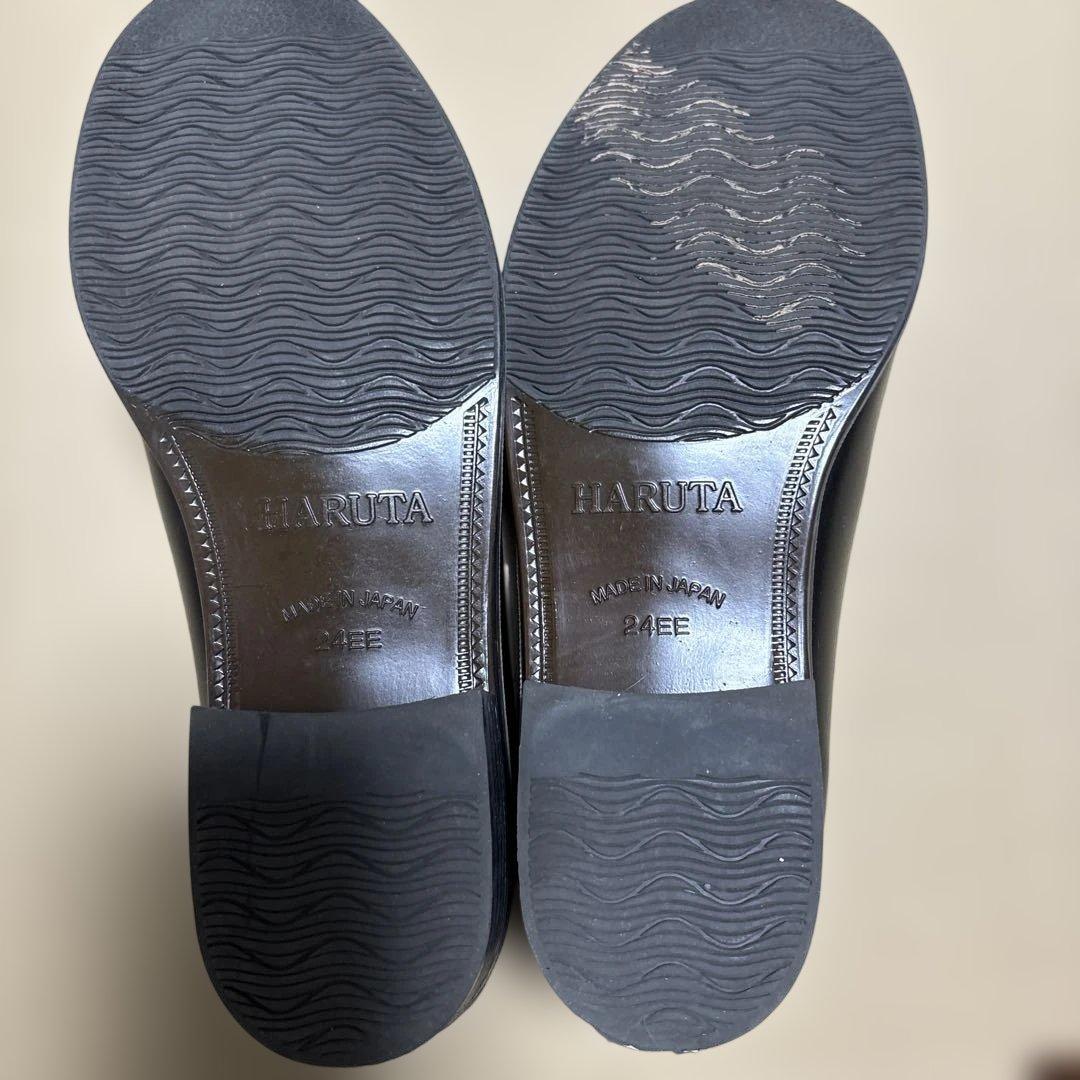 HARUTA × CLANE ローファー　フラットシューズ サイズ24EE