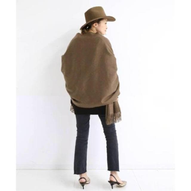 ★BEGG&CO カシミヤ ストール マフラー ブラウン 大判★