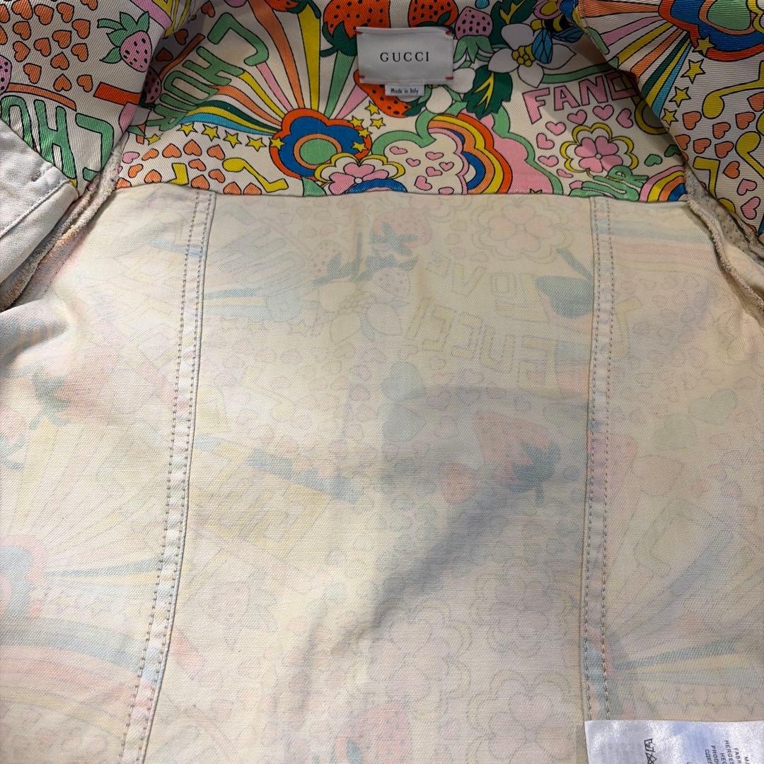 GUCCIグッチ　カラフル グラフィック　ジャケット