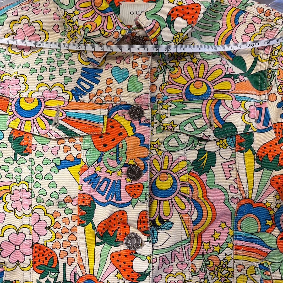 GUCCIグッチ　カラフル グラフィック　ジャケット