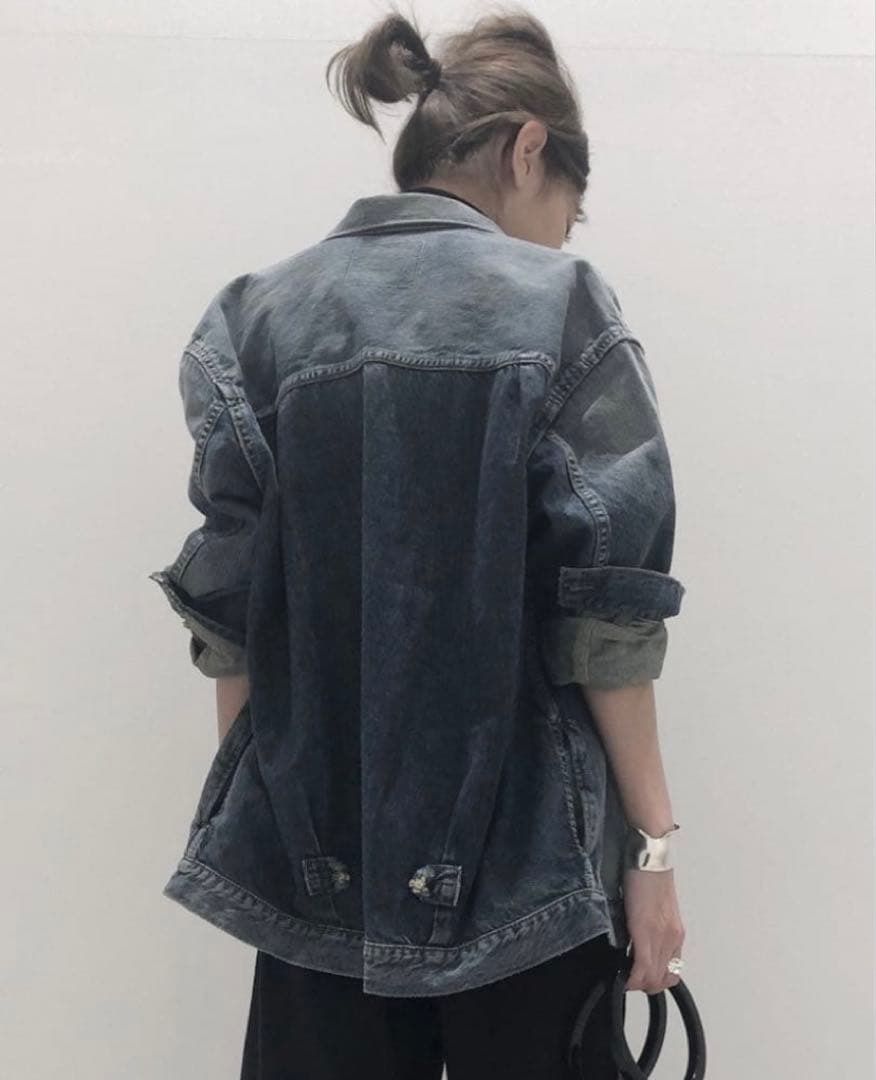 ジャケット・アウター STAMMBAUM OVERSIZE DENIM JACKET 36