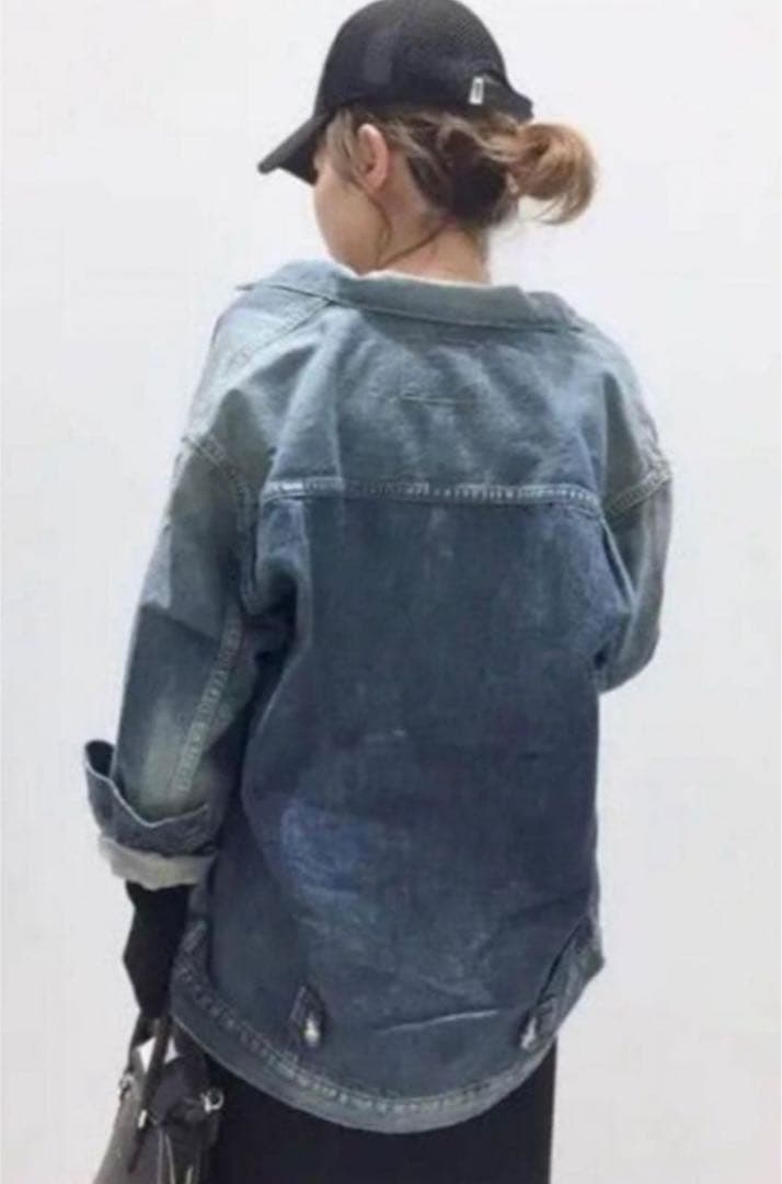 ジャケット・アウター STAMMBAUM OVERSIZE DENIM JACKET 36