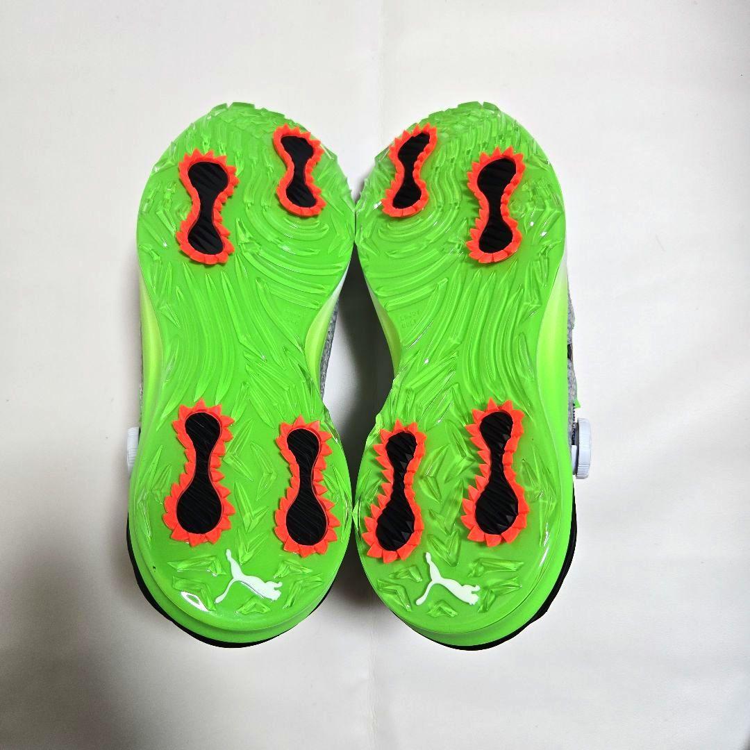 【新品】プーマ ゴルフシューズ ファントムキャット ニトロディスク 27㌢グレー