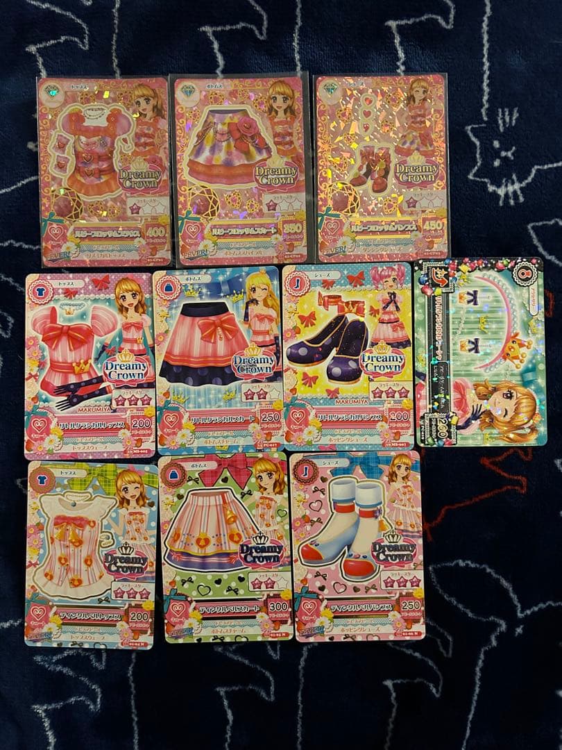 アイカツカード ルビーブロッサムコーデ ドリーミークラウンセット