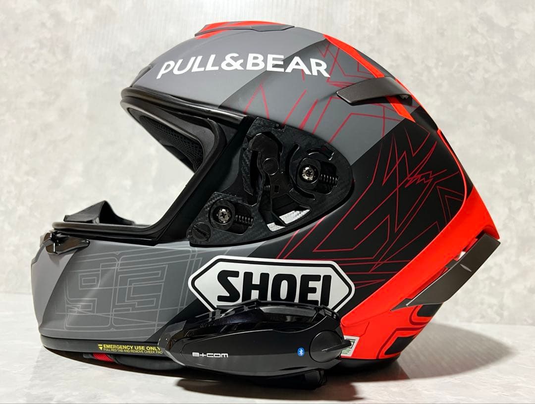 総額約15万円分✨SHOEI X-Fourteen B+COM SB6X 内装付