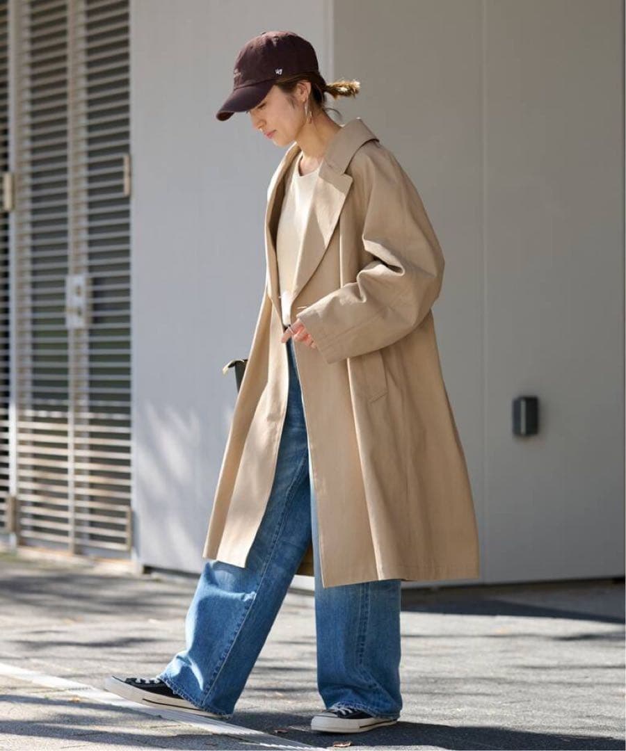 ✨タグ付き未使用✨完売色 フレームワーク コットンキャンバスコート 25SS