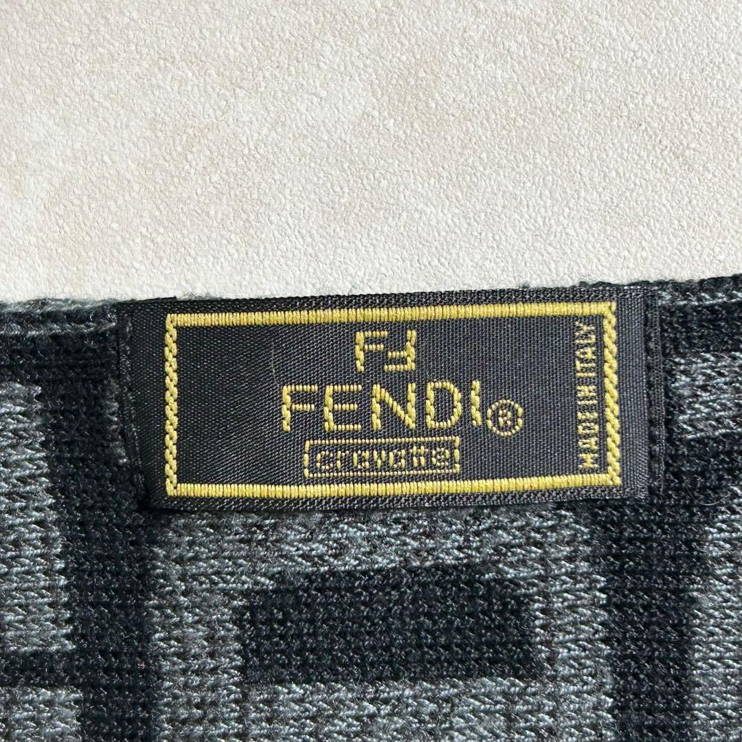 FENDI フェンディ ズッカ 総柄 マフラー