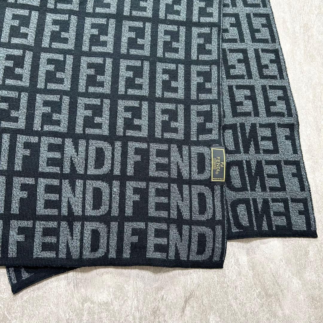 FENDI フェンディ ズッカ 総柄 マフラー