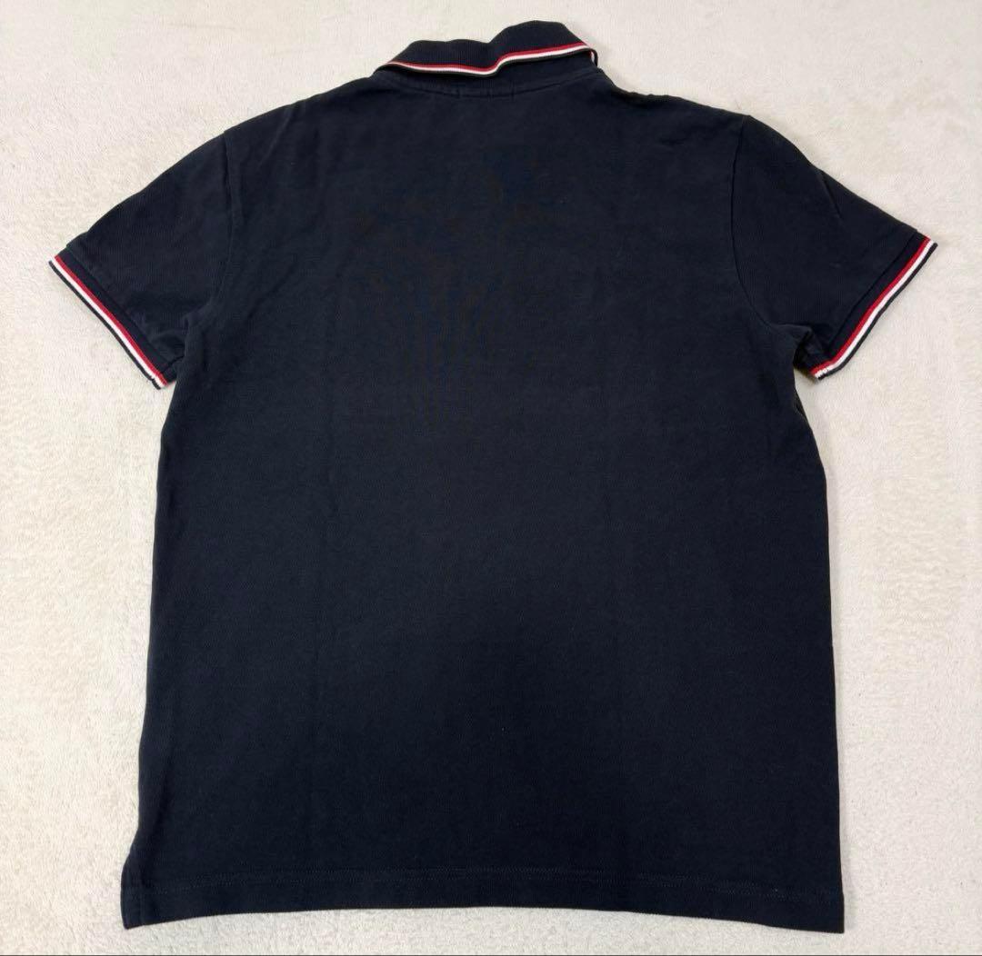 【10/19迄限定価格】MONCLER ネイビー ポロシャツ
