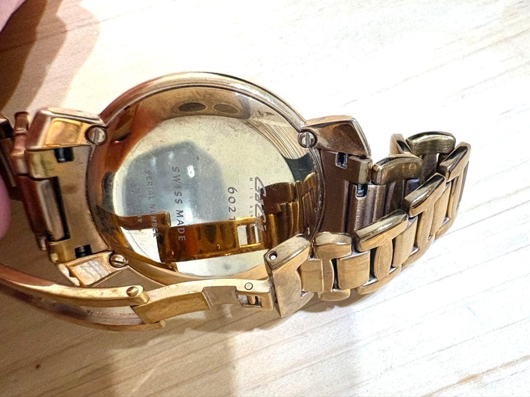 GaGa MILANO ガガミラノ 腕時計 ゴールド レディース クォーツ