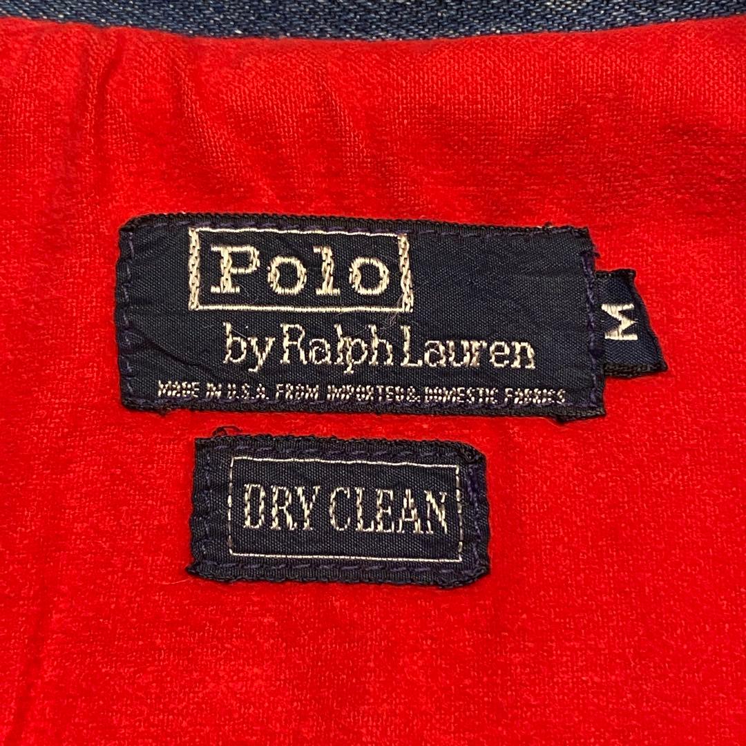 た*か様 【USA製】80's〜90's ポロラルフローレン　デニム スウィング