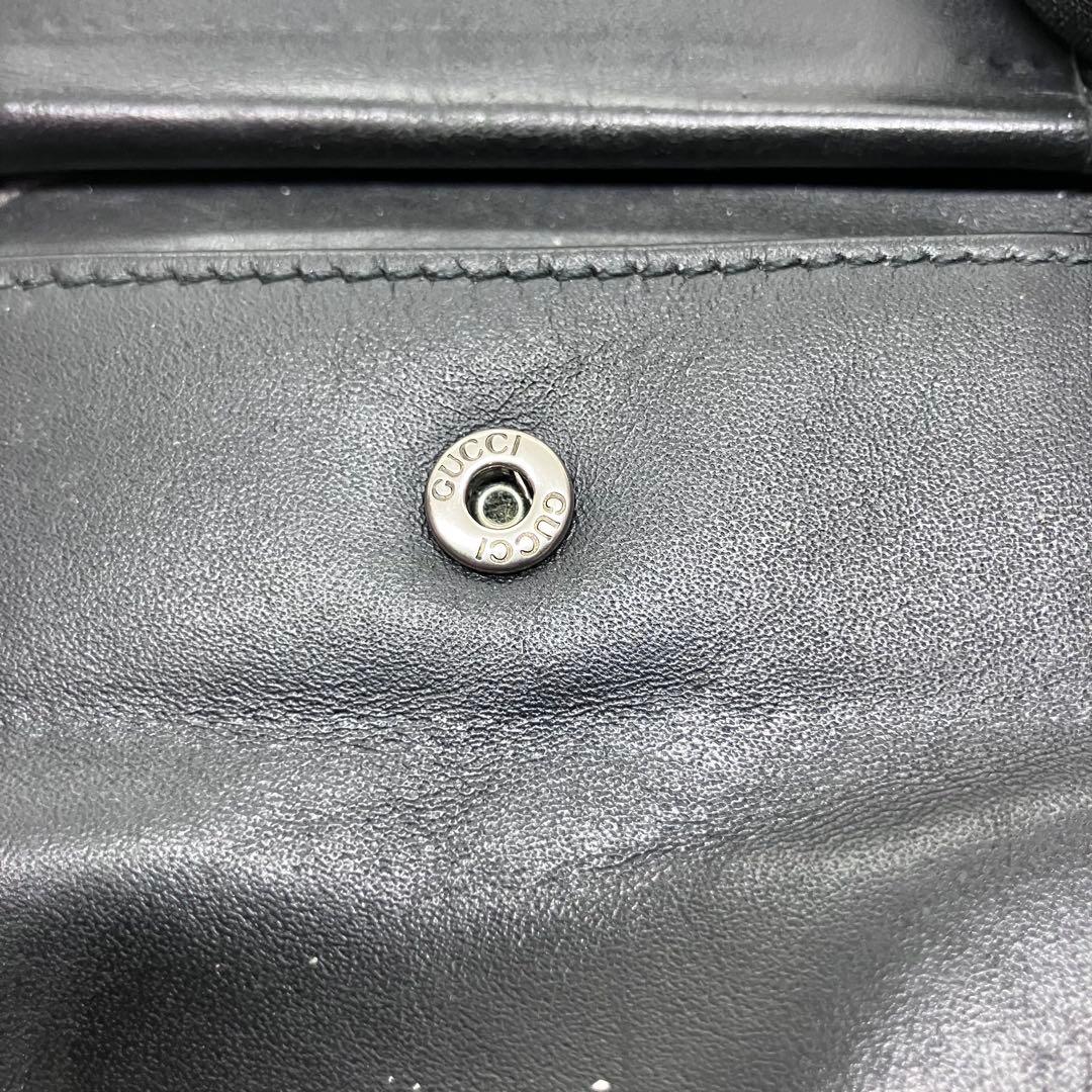 GUCCI キングスネーク GGスプリーム 二つ折り財布 GG柄 PVC ヘビ