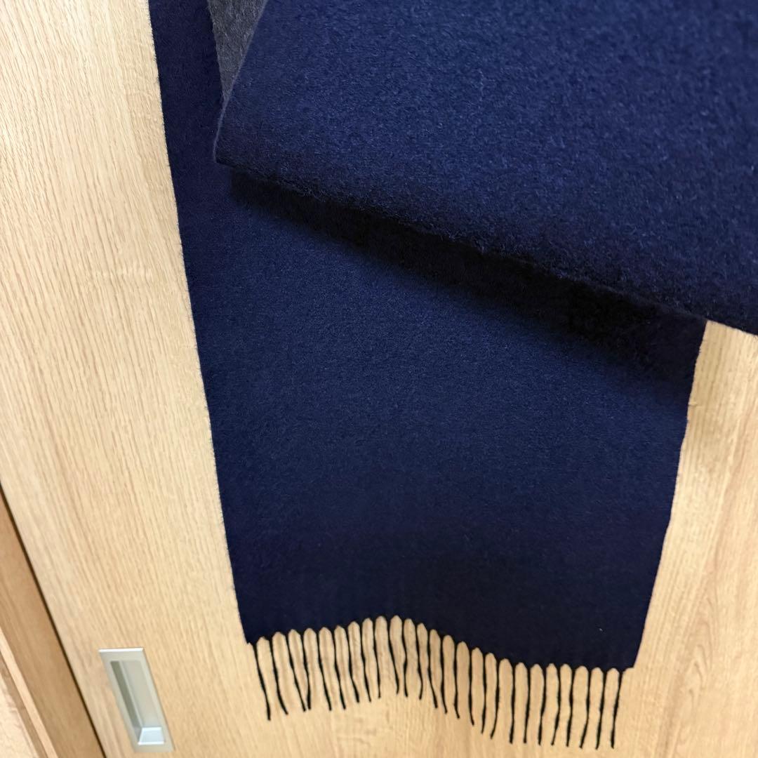 【未使用に近い】 PIACENZA ピアチェンツァ シルクカシミア マフラー