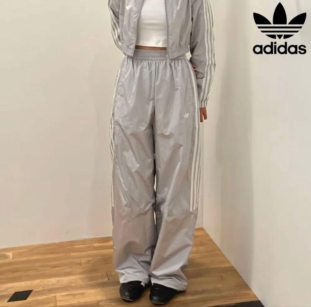 新品L】アディダス アディカラーチームガイスト　オーバーサイズ　トラックパンツ