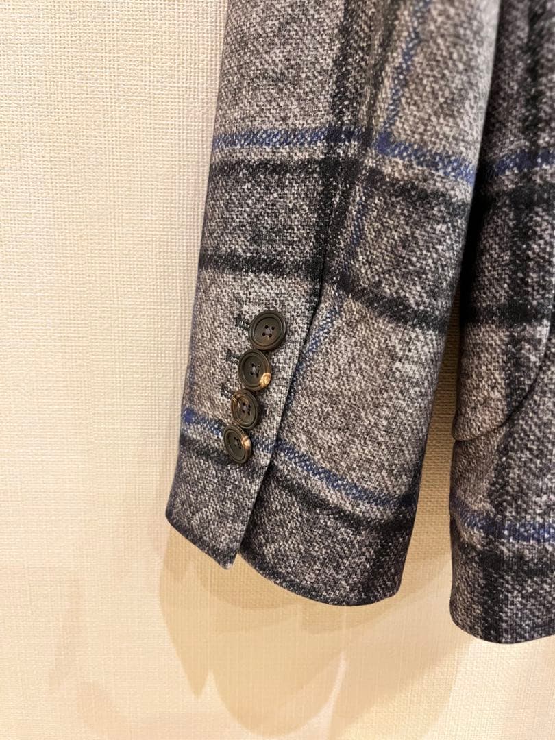 CIRCOLO 1901 チェック柄テーラードジャケット　50 秋冬