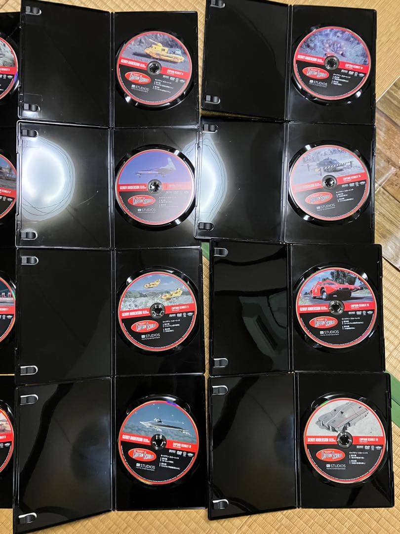 DVDキャプテンスカーレットデアゴスティーニ版全16巻冊子無ジェリーアンダーソン