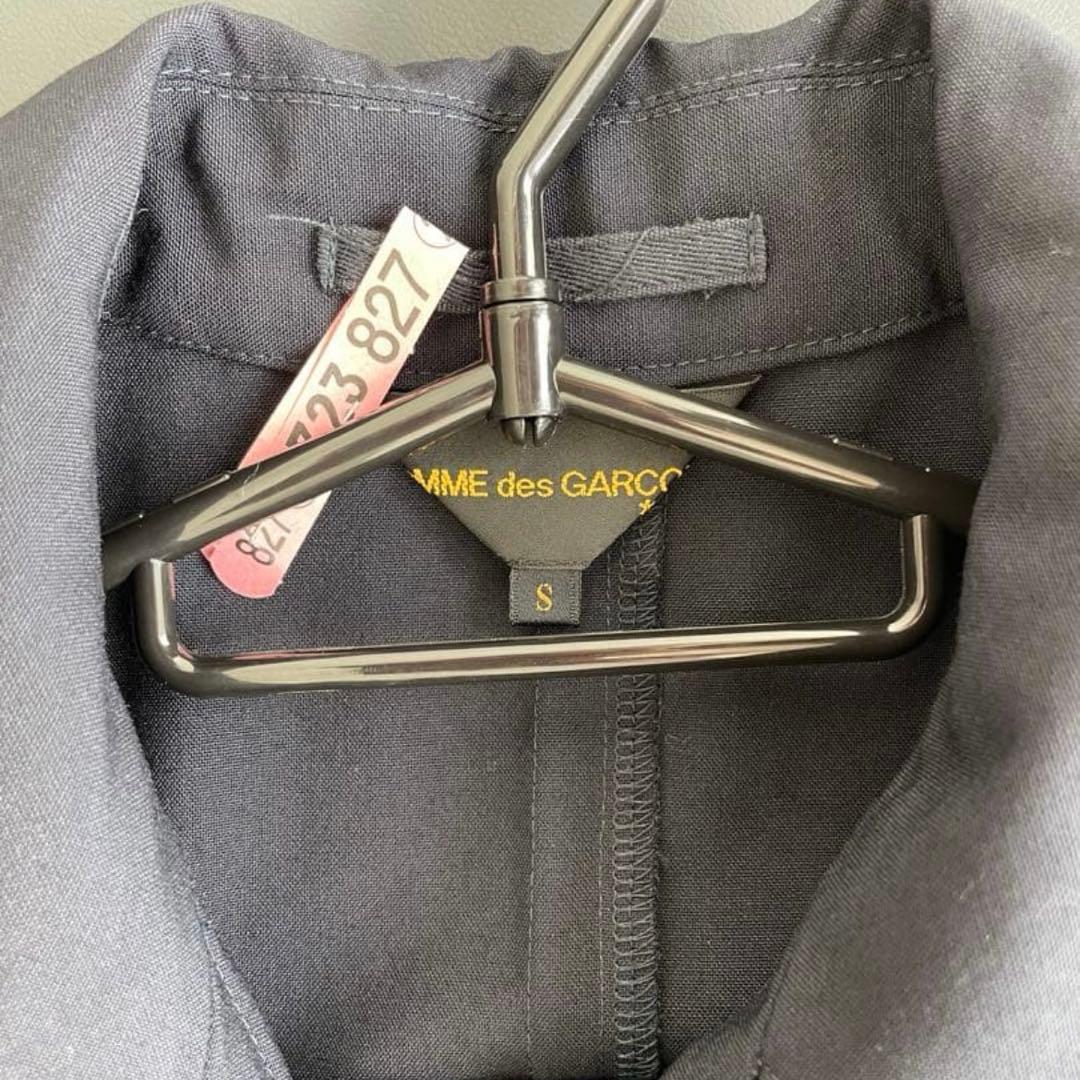 コムデギャルソン　ネイビー　変形テーラードジャケット