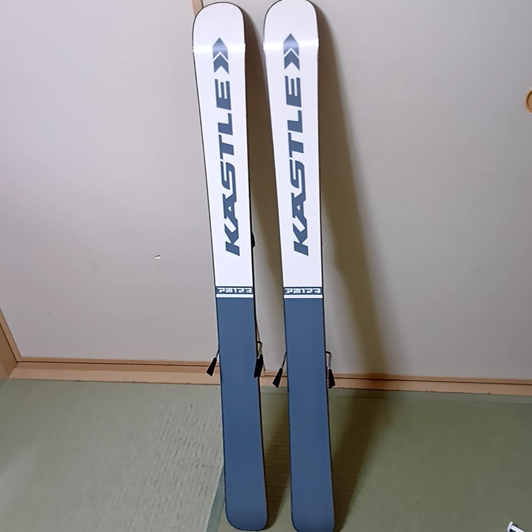 KASTLE ケスレ　ショートスキー　PM123　調整ビンディング　サロモン