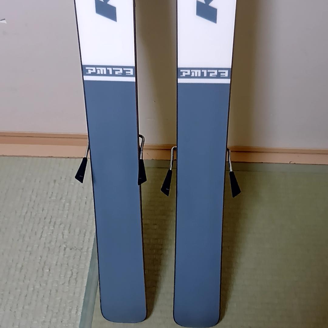 KASTLE ケスレ　ショートスキー　PM123　調整ビンディング　サロモン