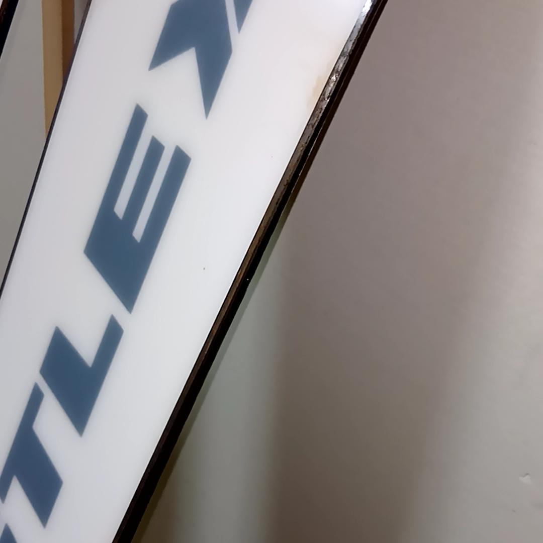 KASTLE ケスレ　ショートスキー　PM123　調整ビンディング　サロモン