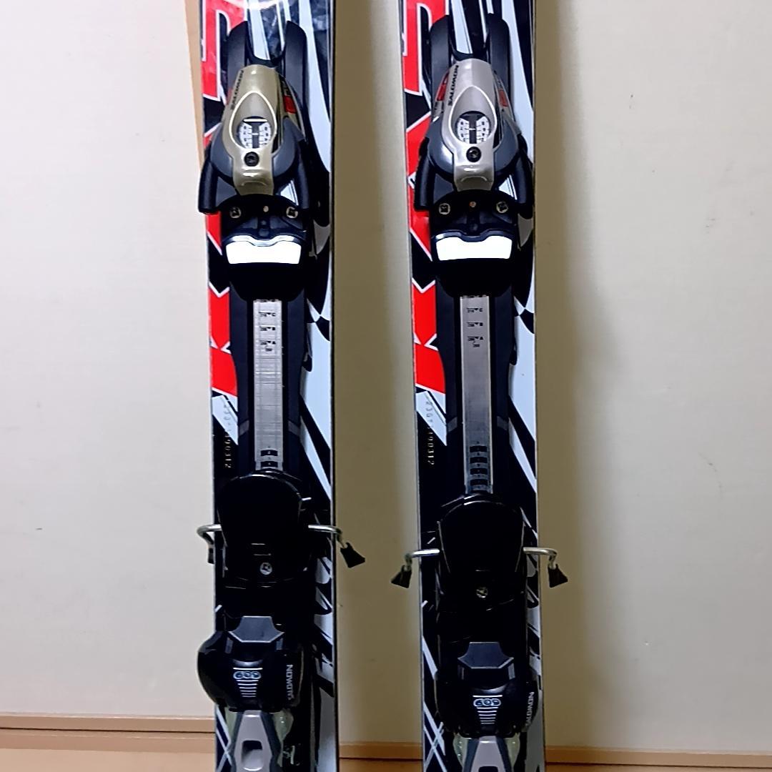 KASTLE ケスレ　ショートスキー　PM123　調整ビンディング　サロモン