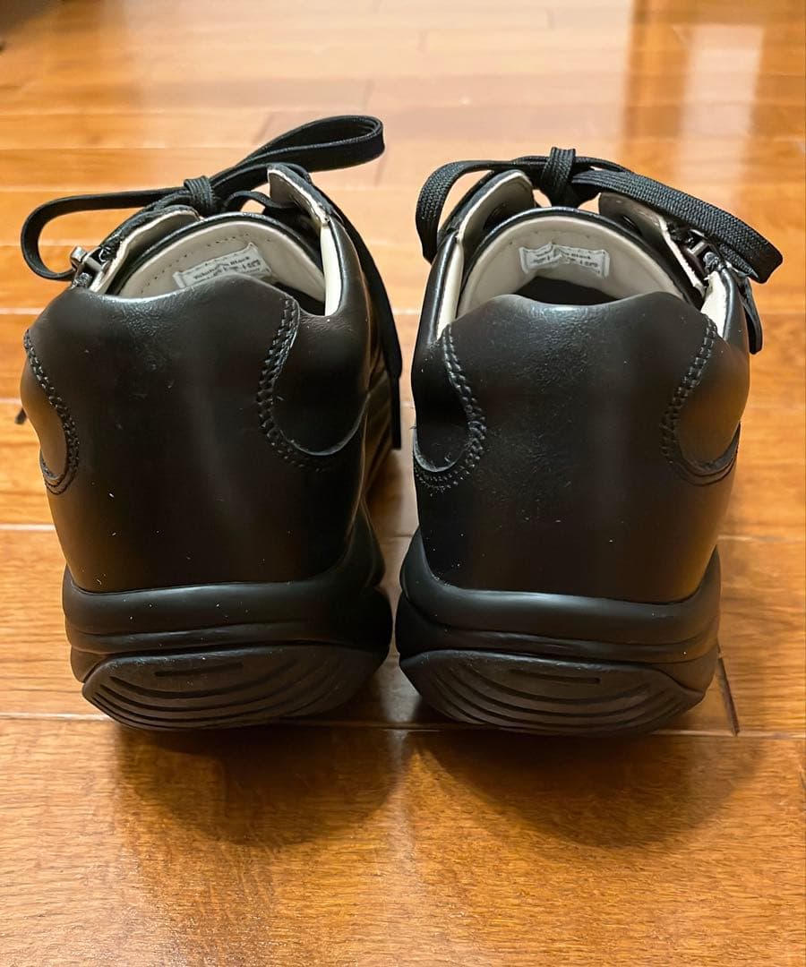 お値下げ☆Joyaジョーヤサイドジップ付きレザー コンフォートシューズ23.5