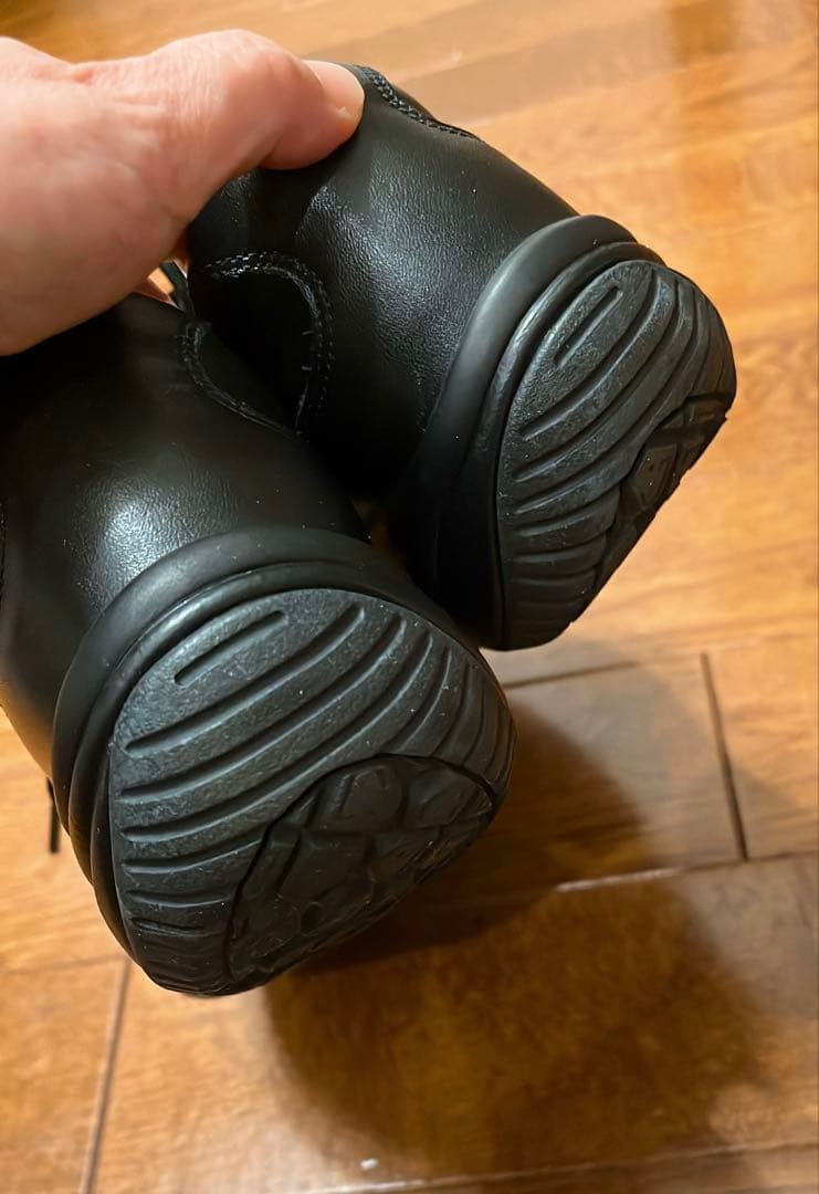 お値下げ☆Joyaジョーヤサイドジップ付きレザー コンフォートシューズ23.5