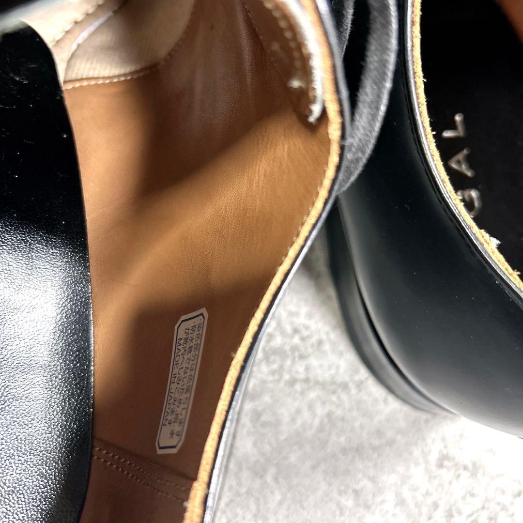 未使用級【REGAL】ビジネスシューズ/122R/プレーントゥ/ストレートチップ