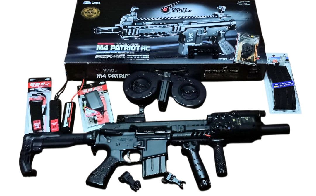 18歳以上限 定東京マルイ M4 PATRIOT HC 電動ガン トレーサー