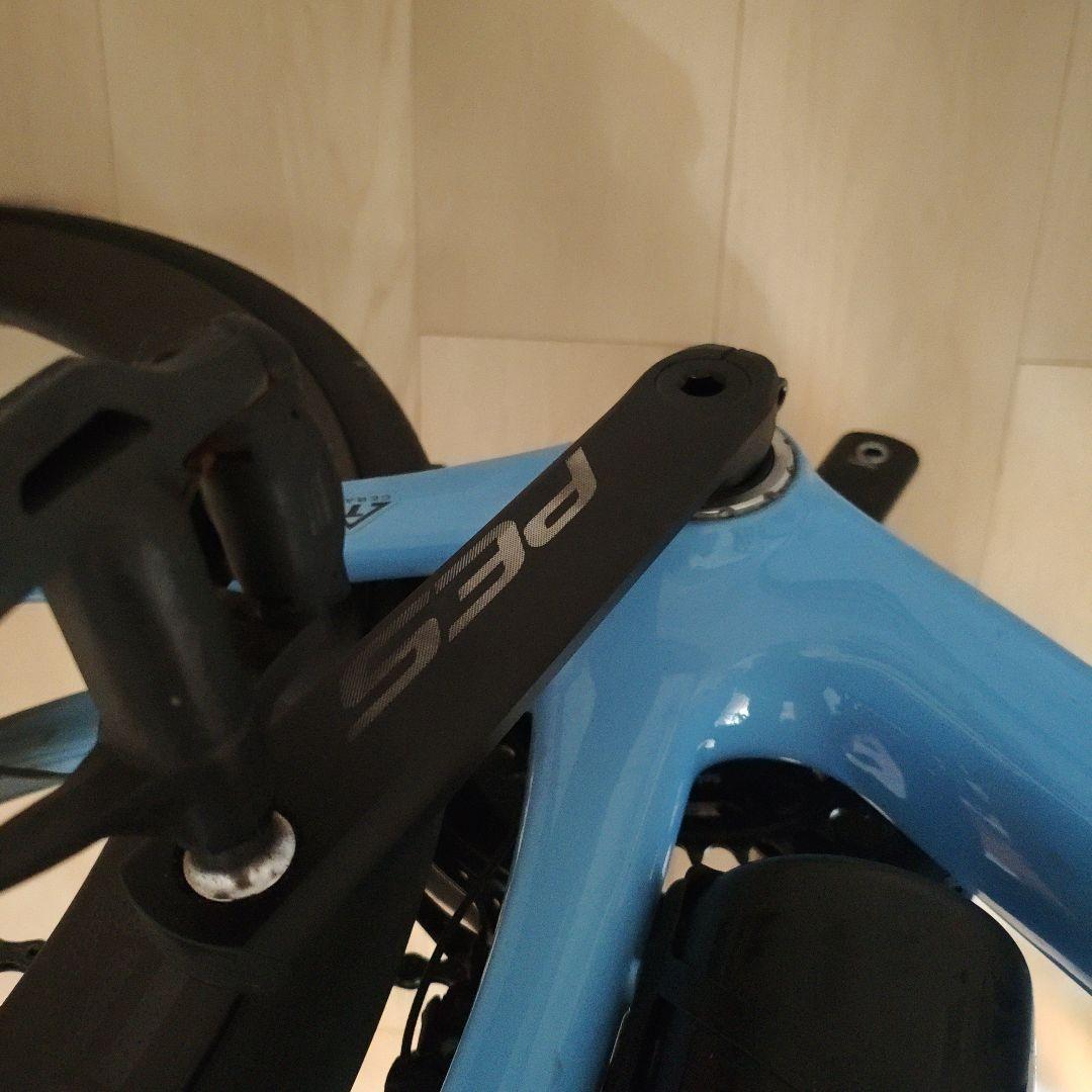 PES 505クランクセット パワーメーター チェーンリング付き