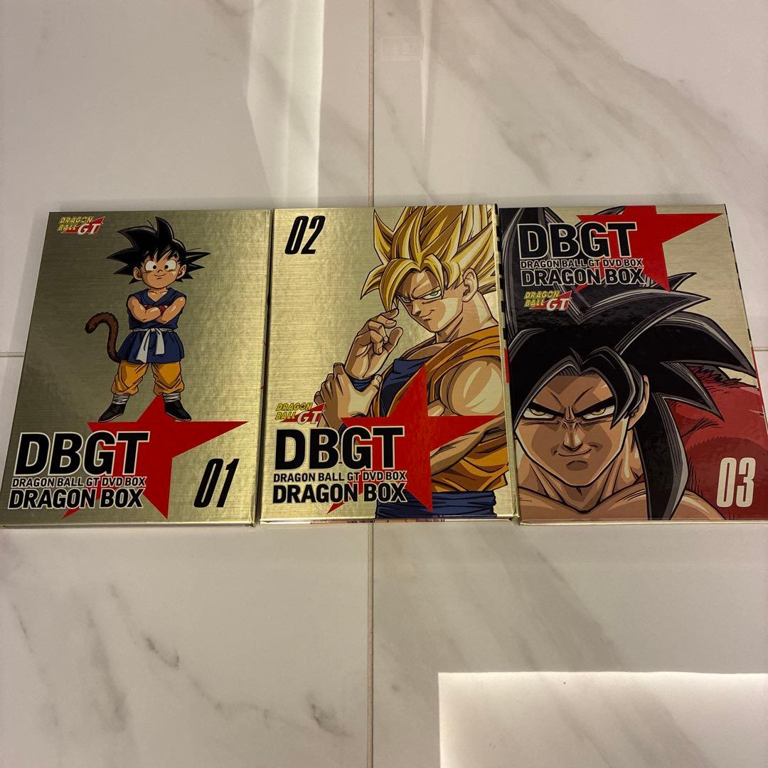 DBGT ドラゴンボールGT DVDボックス 全3巻