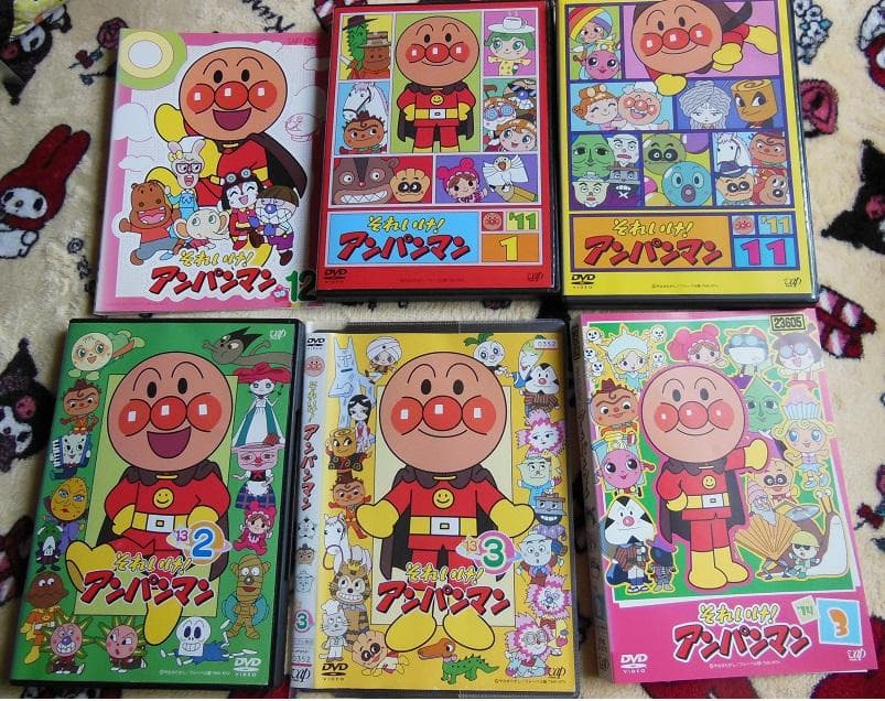 それいけ！アンパンマン DVDセット やきそばパンマン回まとめて34枚
