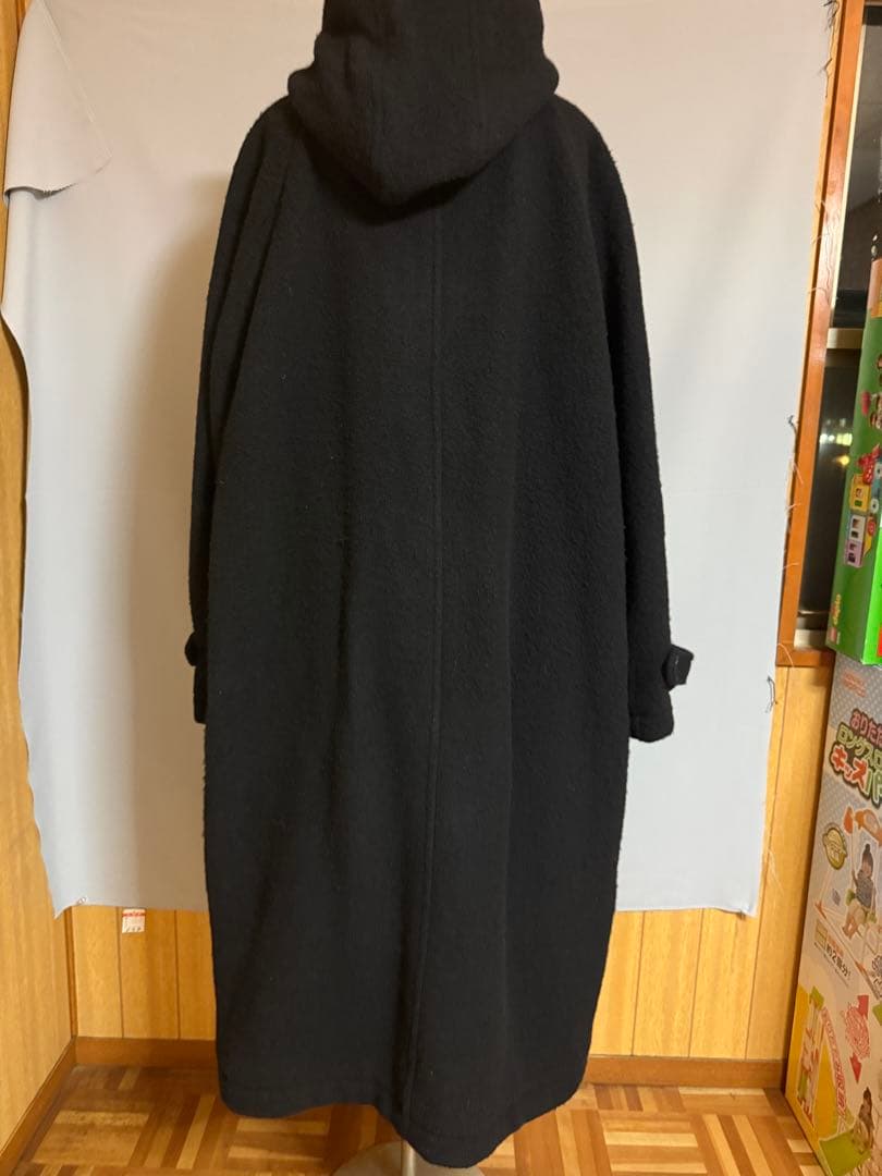 コムデギャルソン オムフード付きロングコート　ヴィンテージ