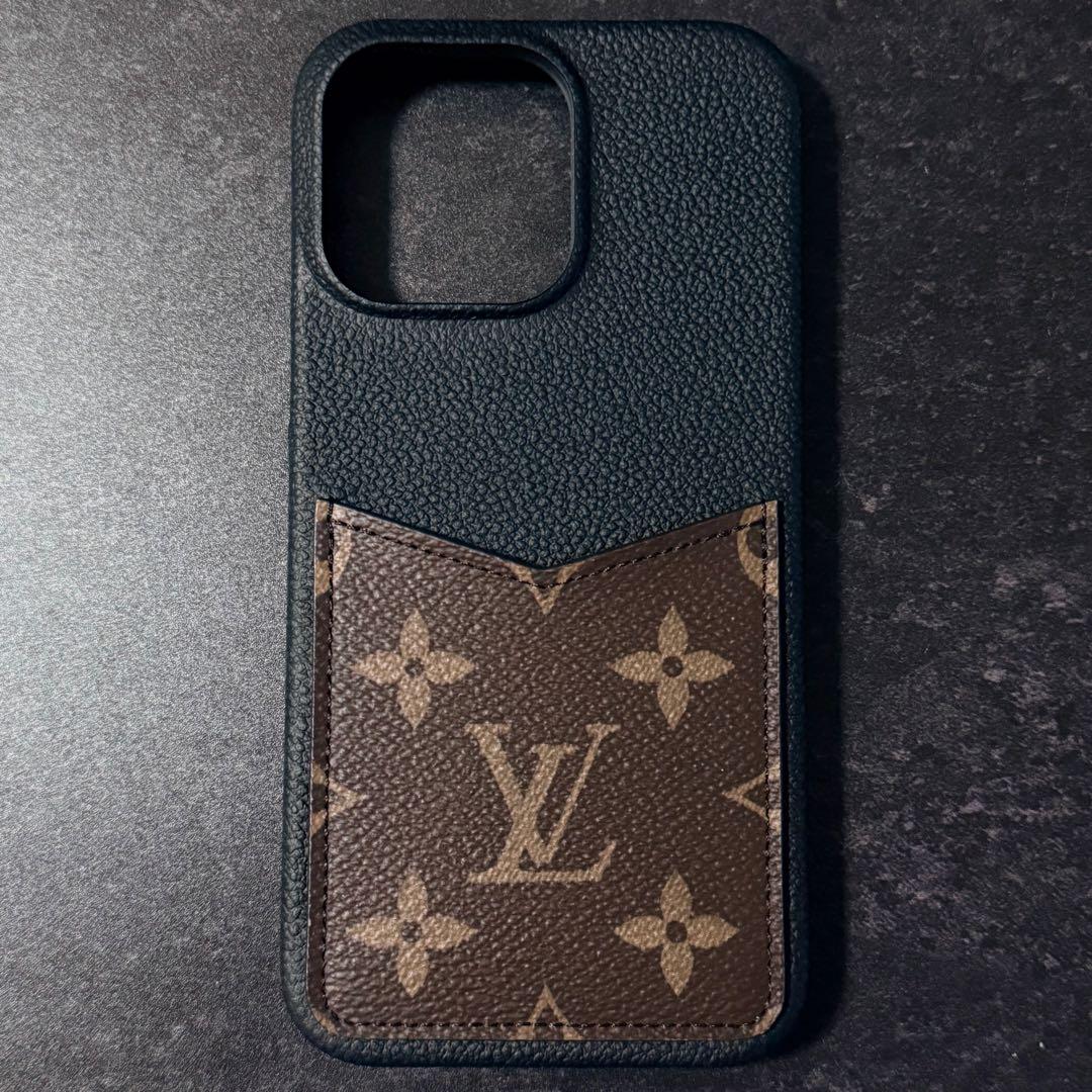 ⭐️極美品⭐ルイヴィトン iPhone14ProMAXケース バンパー モノグラム