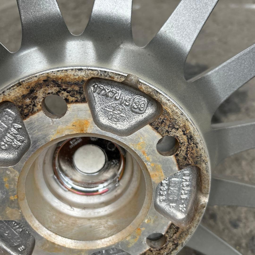 枠① 送料込 17インチホイール アルファード ヴェルファイア